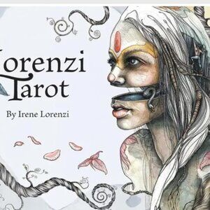 Lorenzi Tarot 78 card tarot 100 page color guidebook 78-card tarot deck CAT-atud